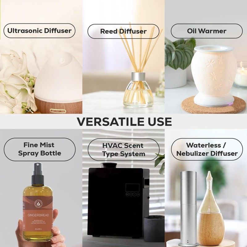 Aroma Country Gingerbread Diffuser Oil - Luxury Essential Oils for