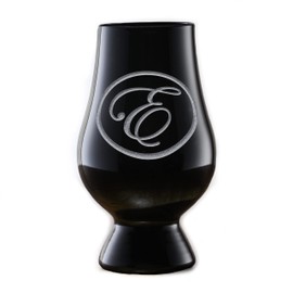 Black Glencairn Whisky Glass With Monogram (Set of 4)