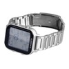 Men Led Digital Watch Creative Square Waterproof Backlight Pedometer Sports