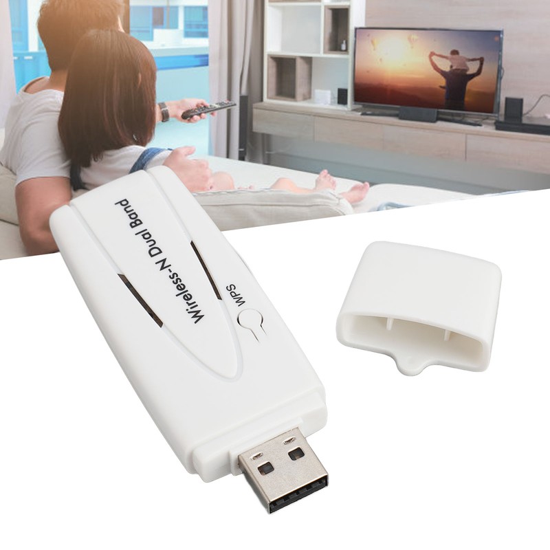 Dual Band Wireless N Adaptor Professional High Speed 300Mbps 2.4G