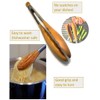 Wooden Kitchen Tongs, 30 cm, Sustainable, for Cooking, Grilling and