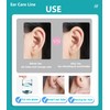 Self Ear Piercing Kits - 18pcs/Set Painless Disposable Sterile Gun