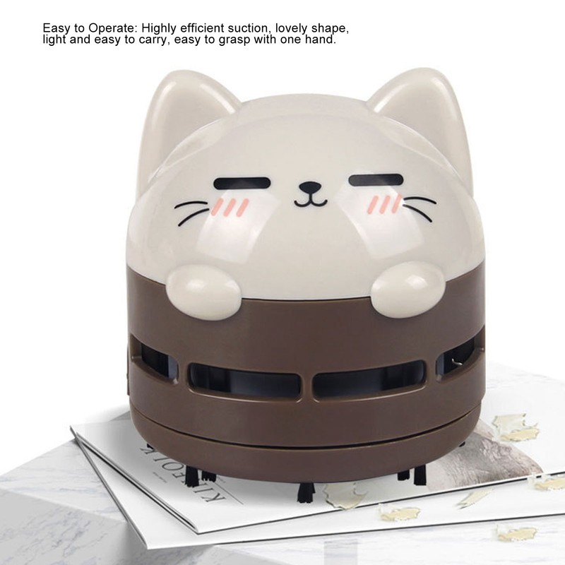 Desktop Vacuum Cleaner for Student Strong Adsorption Power Cordless Desk