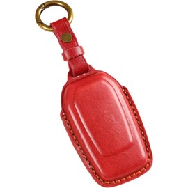 New VOXY 90 Series Key Case Noah 90 Series Key Cover Sienta Key Case 5 Buttons 4 Buttons Toyota Genuine Leather Key Cover 2023 Latest Accessory Parts (3D Luxury (4 Buttons), Red)