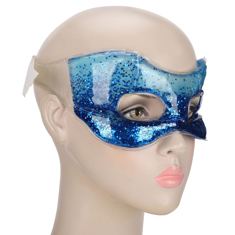 TPU Glitter Sequins Sleep Hot Cold Compress Eye Cover Sleep