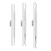 Androxeda 3 Piece Pedicure Set Double Ended Nail Tools for