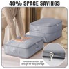 Ultra Space Saving Self Compression Organizer, Kaluofan Self Compression Organiser,