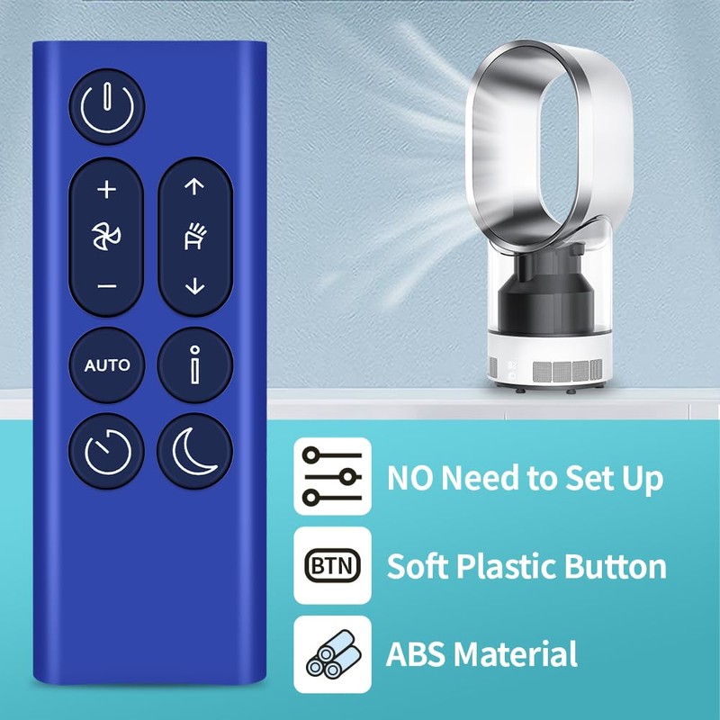 TCNOUMT New Fan Remote Control Replacement for Dyson Purifier Big+Quiet