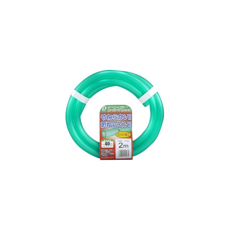 Sanyo Kasei SUS-1520L2G Super Soft Hose Tube, 0.6 x 0.8