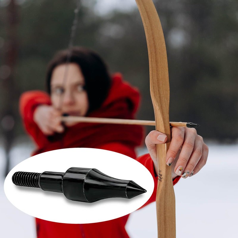 Qoaimu 100 Grain Archery Arrow Field Points Field Tips, High