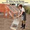 Chicken Poop Scooper, 10inch Large Chicken Coop Scooper for Sand