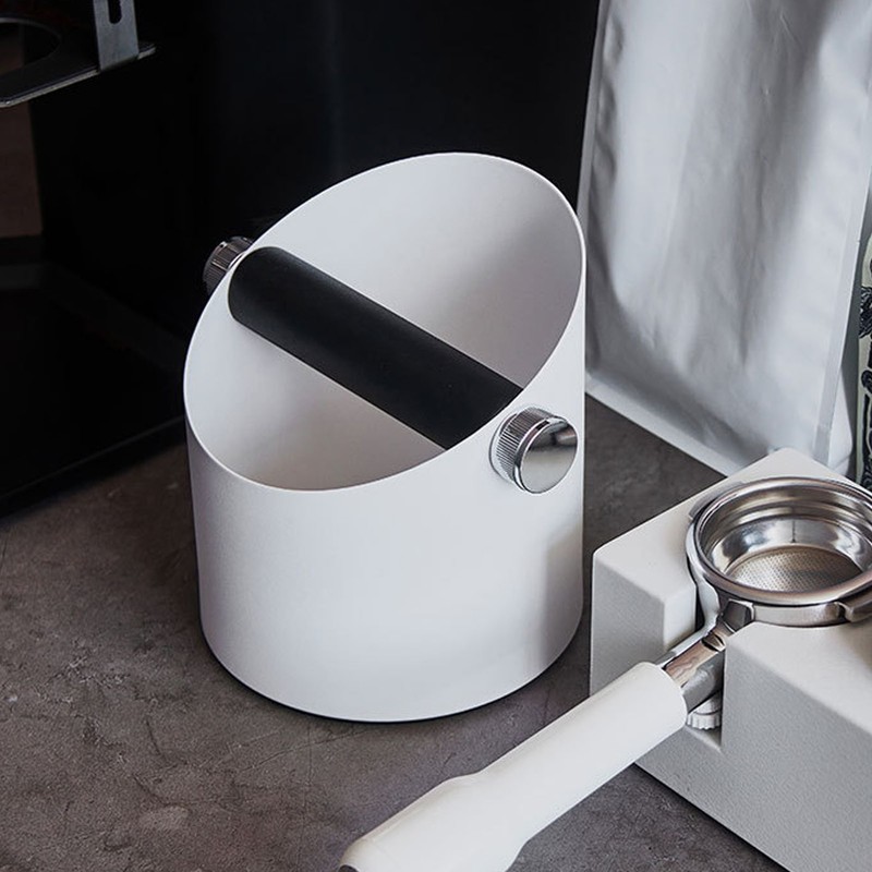 Stainless Steel Coffee Grounds Knock Box Coffee Knock Box with