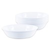 [6PCE] Home Master White Melamine Bowls, Simple Elegance, Lightweight and