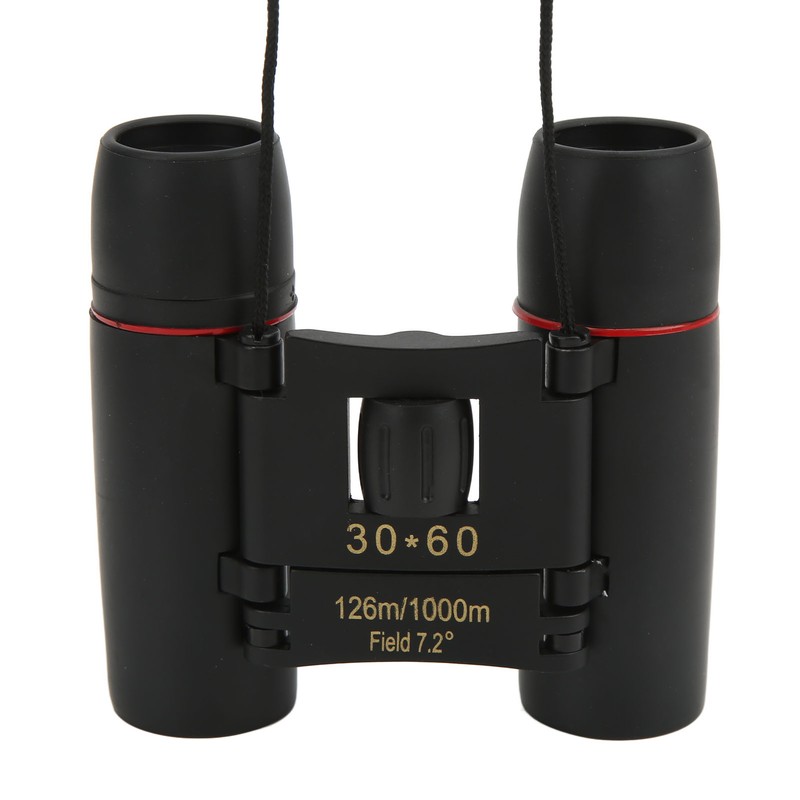 30x60 Compact Binoculars Clear Low Light Vision Easy Focus Portable