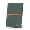 EvZ Vintage Dark Green PU Leather Cover Loose Leaf Blank