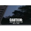 Caution: Does not Brake for Mets Fans - 7" x