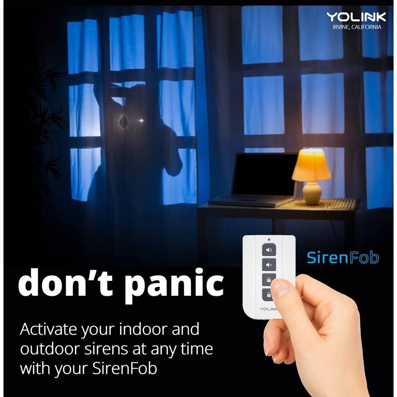 Outdoor Alarm Controller 2, Battery-Powered Siren/Alarm/Relay Controller, 12VDC Out, Optional