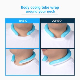 MPAC+ Neck Cooler Icering | Cooling Neck Wrap - Personal Air Conditioner with Gel Ice Pack for Outdoor Activities, Hot Weather Relief, Summer, Freeze Below 64F (Basic, Blue)
