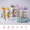 Goetland Insulated Water Bottle Flowers 1 Litre Stainless Steel Water