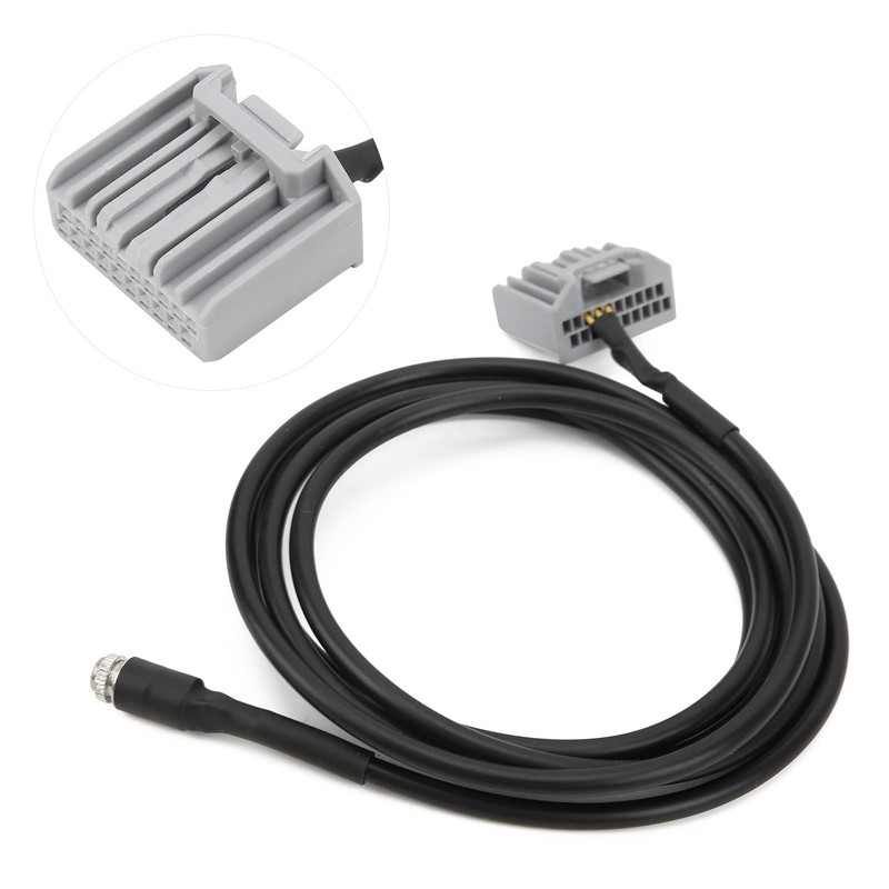AUX Audio Adapter Cable Car AUX Input Female Adapter Socket