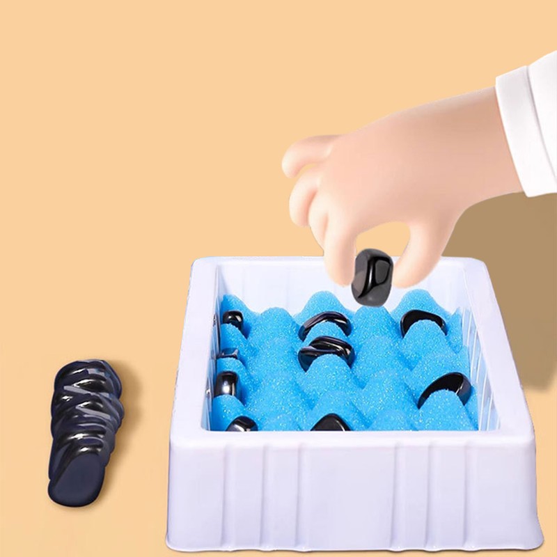 Kids Magnet Chess Toy Improve Creativity Logic Thinking Magnetic Stone