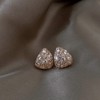 VICAKER Earrings, Diamond Sparkle, Fashion, Simple Earrings, Popular, Hypoallergenic Metal,