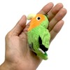 Peach-Faced Lovebird Mascot Strap Whistle with