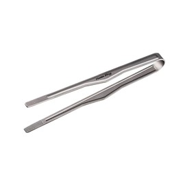 Hawk Zing Titanium Tongs Yakiniku Tongs Rust-proof Heat-resistant Antibacterial Lightweight Non-slip BBQ Camping Barbecue (1 piece, L, Titanium color)