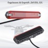 evermotor Brake Light with Motorcycle LED Rear Light, 6-12 V,