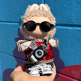 Bold Streetwear for 6.7" Dolls | Trendy Mix & Match Plush Outfits, Accessories & More + Limited Free Gift! | TikTok Viral Gifts (No Doll):_Moonwalk (3-Piece Set)