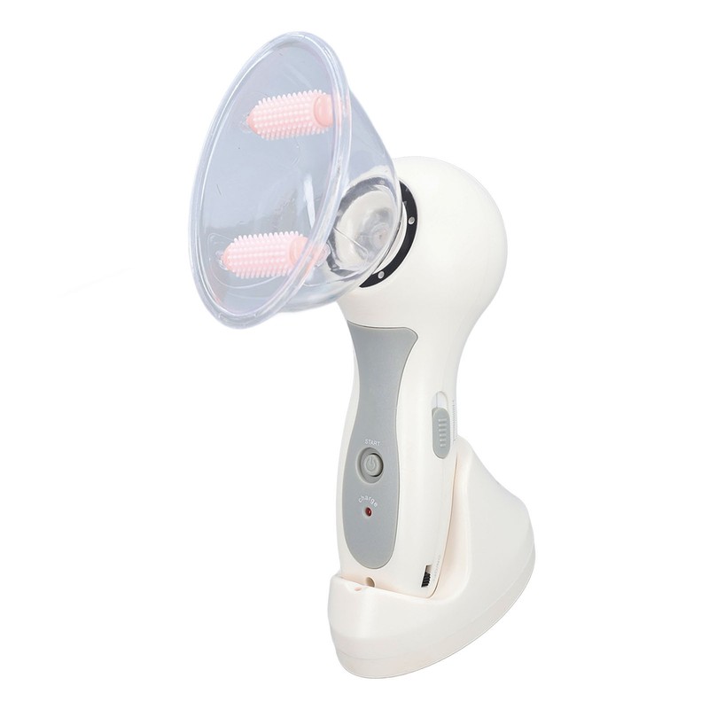 Handheld Chest Vacuum Massager Promote Vibration Improve Elasticity Electric Chest