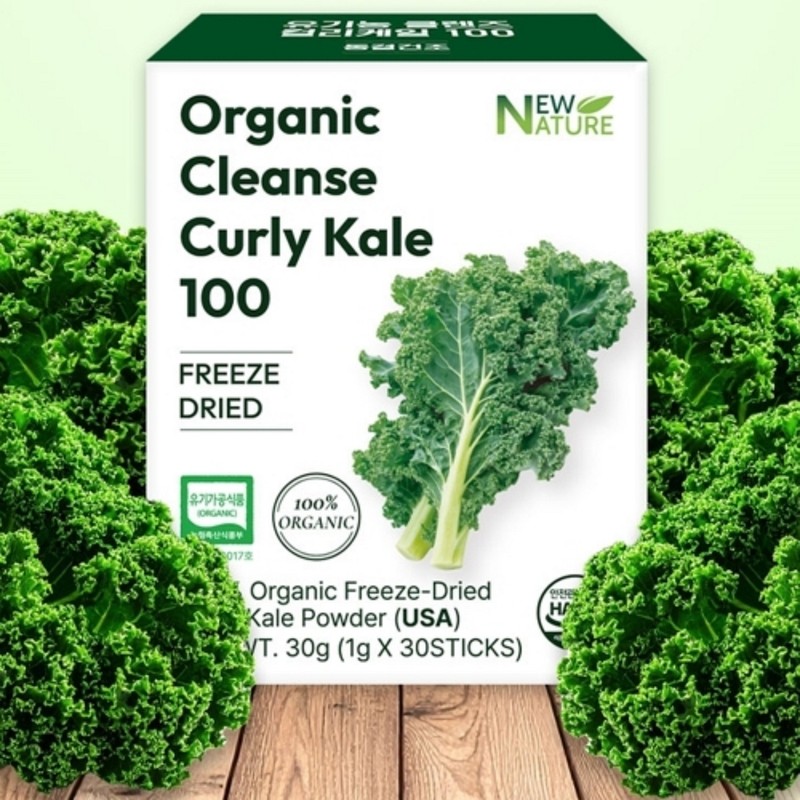 New Nature Curly Kale Organic Curly Kale Freeze Dried 2