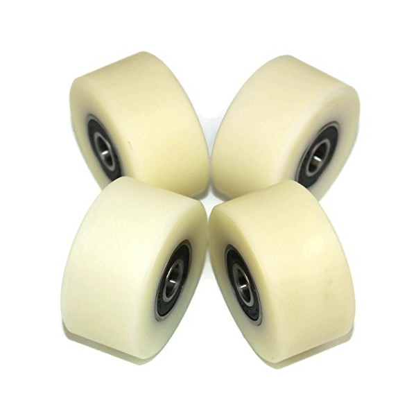 Smart Machines (50-25-10) 4 x 50mm Diameter Milled Nylon Rollers