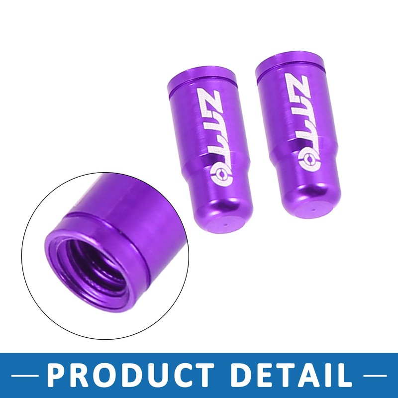 A ABSOPRO Tire Valve Caps French Dust Covers for Bicycle