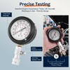 ZEAJSRU Engine Compression Tester Kit 8PCS, 0-300 PSI Cylinder Pressure