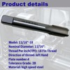 POITRAXC 11/16"- 18 Left Hand Straight Flute Thread Tap Machine