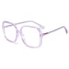 BAODAREN Blue Light Blocking Glasses Oversized Square Frame Women/Men Anti