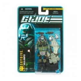 Hasbro G.I. Joe Pursuit of Cobra 3 3/4 Inch Action Figure Skydive Wave 4 [Toy]