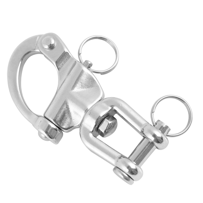 Quick Release Swivel Eye Snap Boat Shackle Stainless Steel Marine