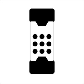 Halder 3408035 "Kickback Free" Drop-Mallet, Multi-Colour, 35 mm