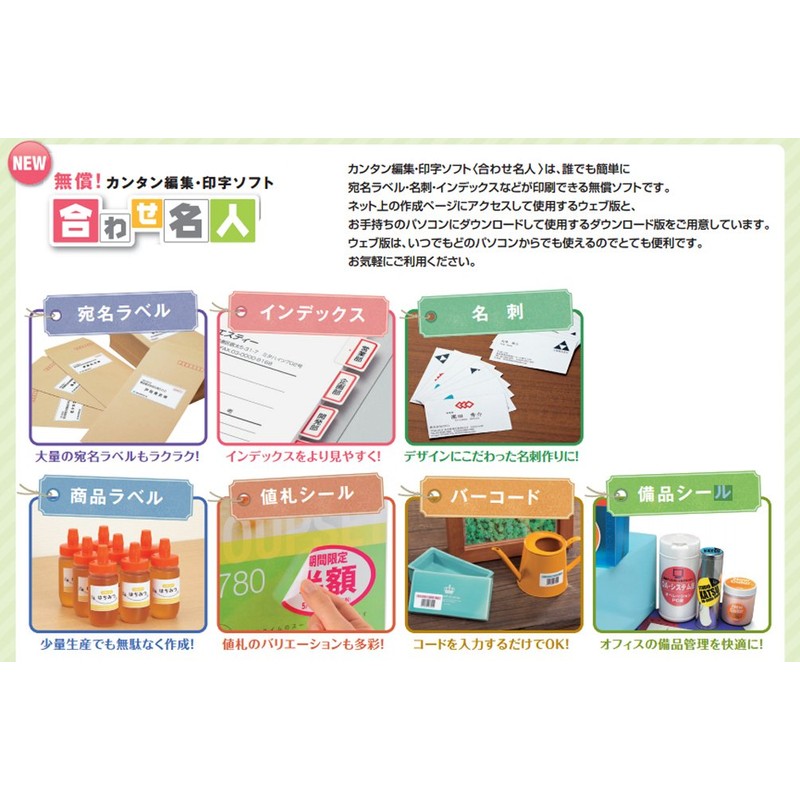コクヨ(KOKUYO) カラーレーザー カラーコピー ラベル 65面 100枚 LBP-F7651-100N