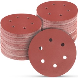 100 PCS 6 Inch Sanding Discs 2000 Grit, 6 Hole Hook and Loop Sandpaper, Round Orbital Sand Paper Discs for Sander