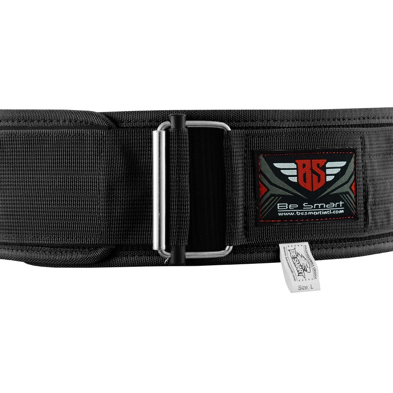 BeSmart Weight Lifting Belt Deadlift Powerlifting belts Self-Locking Double Padded