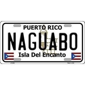 Smart Blonde Naguabo Puerto Rico Metal Novelty License Plate LP-2862
