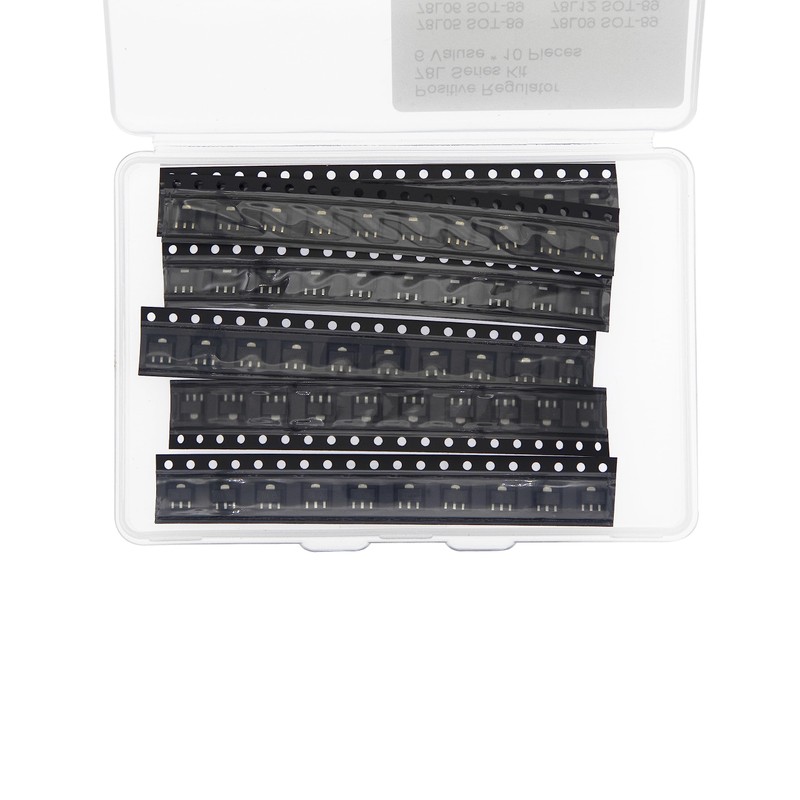 6 値 * 10 ピース 78L シリーズ SOT-89 100mA 三端子ポジティブレギュレータキット