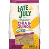 Late July Chia & Quinoa Organic Tortilla Chips, 10.1 Oz