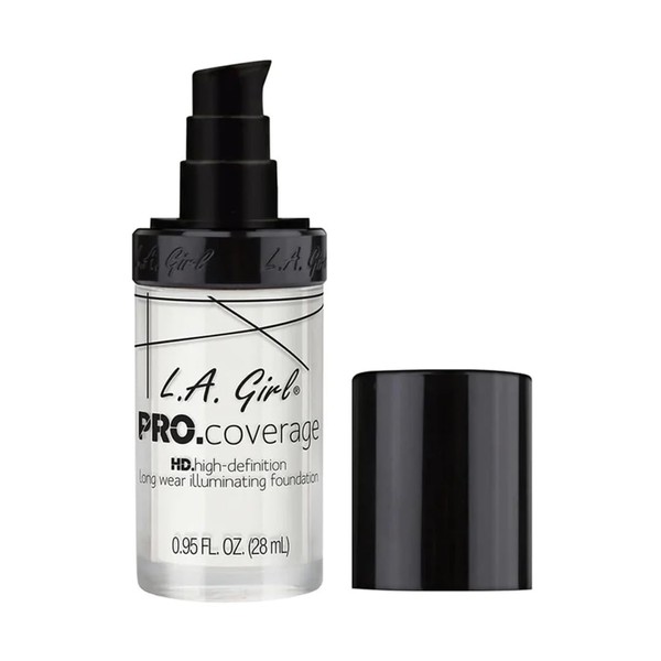 L.A. Girl Pro Coverage - Base lquida, Blanco, 0.95 Fl