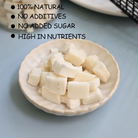 Dried Coconut, Coconut Meat, Coconut Strips, For Milkshakes/Mixed Dried Fruits/Snack, Coconut Chunks, Dried Coconut Chunks 10.58oz/300g