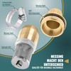 Poppstar Suction Filter Set, Foot Valve with Check Valve 1