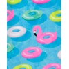 iscream Big Girls' Fun Print Silky Soft Plush Spa Wrap